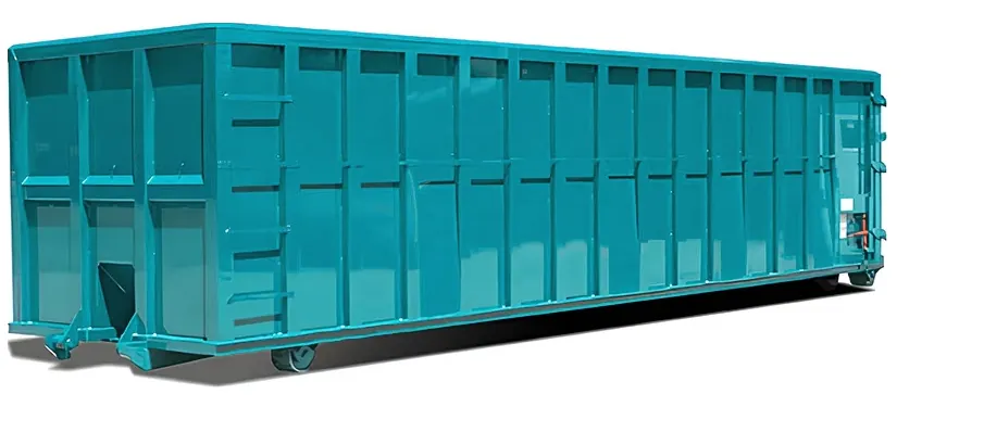40-yard roll-off dumpster